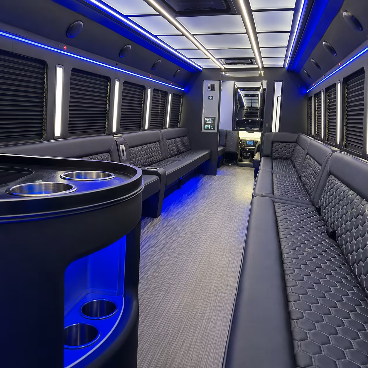 rock hill party bus rentals inside